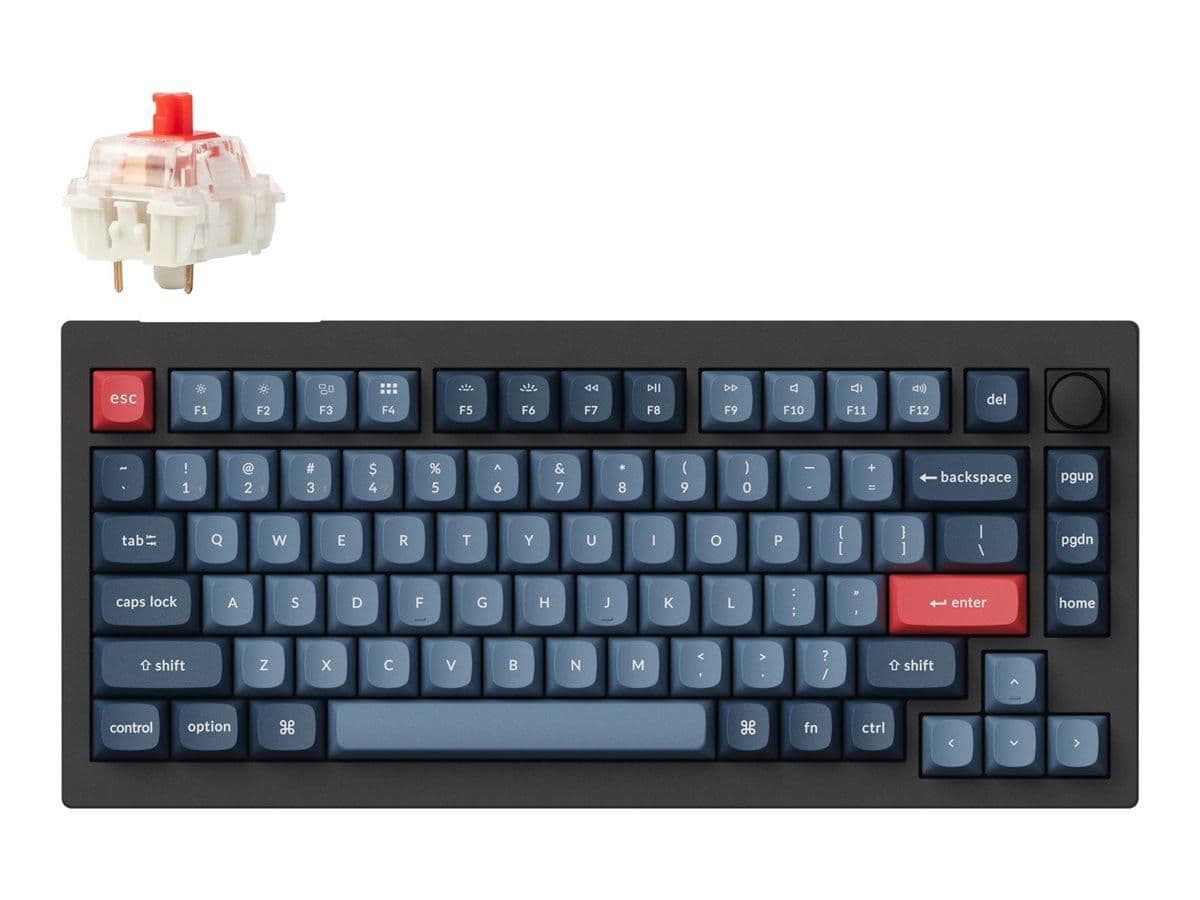 Keychron V1 Max Bluetooth/Wireless/Wired Mini Mechanical Keyboard image