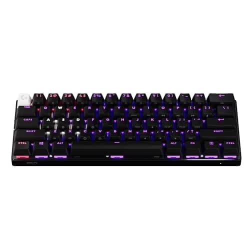 Logitech PRO X 60 RGB Bluetooth/Wireless/Wired Mini Keyboard image