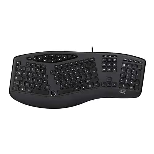 Adesso AKB-160UB Wired Ergonomic Keyboard main image