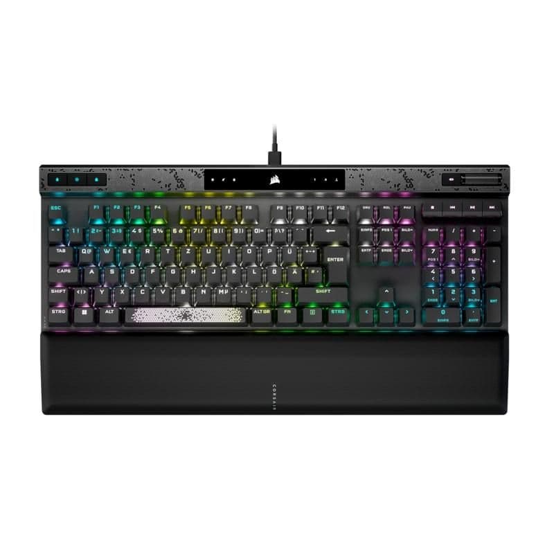 Corsair K70 MAX RGB DE Wired Corsair MGX Steel Grey Gaming Keyboard main image