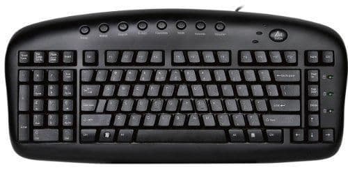 A4Tech KBS-29 Wired Ergonomic Keyboard main image