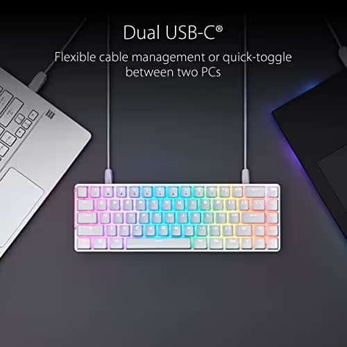 Asus ROG Falchion Ace RGB Wired ROG NX Brown Mechanical Gaming Keyboard image