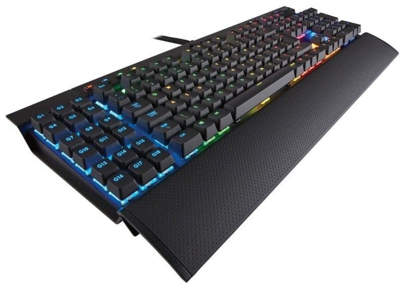 Corsair K95 RGB Mechanical Gaming Keyboard Cherry MX Red Wired image