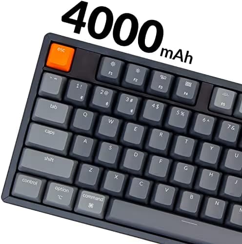 Keychron K10 RGB Bluetooth/Wired Standard Gateron G Pro Brown Mechanical Keyboard image