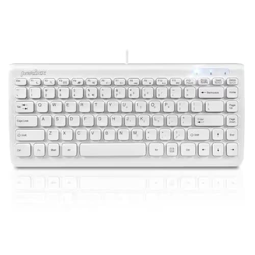 Perixx PERIBOARD-407W Mini Wired Keyboard main image