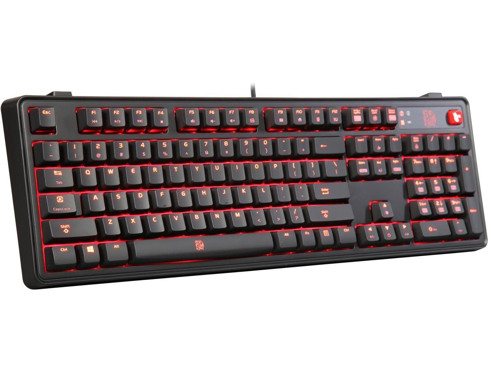 Thermaltake Tt eSports Meka Pro Wired Cherry MX Blue Mechanical Gaming Keyboard main image