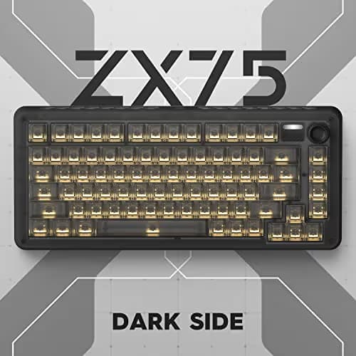 IQUNIX ZX75 Dark Side RS RGB Wireless/Bluetooth/Wired Gaming Keyboard image