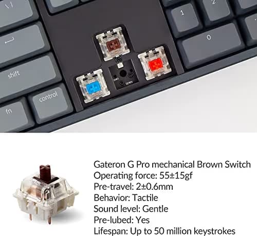 Keychron K10 Hotswap RGB Bluetooth/Wired Standard Mechanical Keyboard image