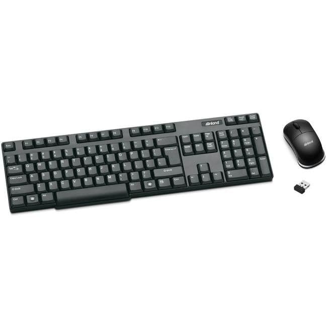 Inland 70119 Wireless Standard Keyboard With Optical Mouse main image