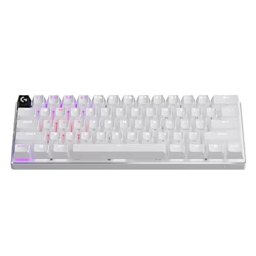 Logitech PRO X 60 RGB Bluetooth/Wireless/Wired Mini Logitech GX Red Linear Mechanical Gaming Keyboard image