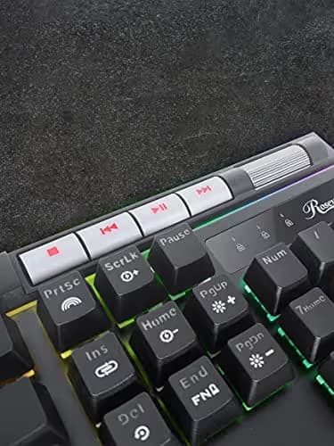 Rosewill BLITZ K50 RGB RGB Wired Outemu Blue Gaming Keyboard image