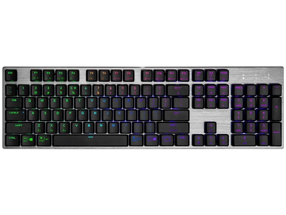 Cooler Master SK653 RGB Bluetooth TTC Brown Low Profile Gaming Keyboard image