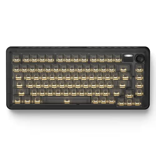 IQUNIX ZX75 Dark Side RS RGB Wireless/Bluetooth/Wired Gaming Keyboard image