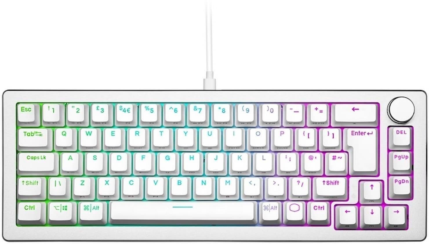 Cooler Master CK720 UK RGB Wired Gaming Keyboard image