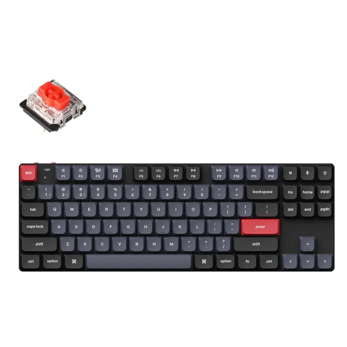 Keychron K1 Pro RGB Bluetooth/Wired Standard Keyboard image