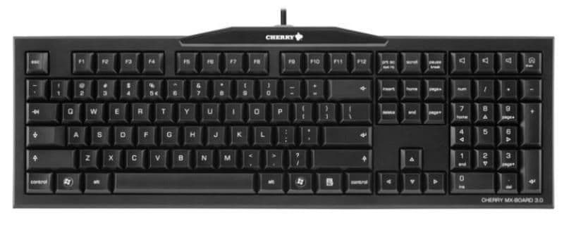 Cherry G80-3850LYBGB-2 Wired Standard Cherry MX Red Mechanical Keyboard main image