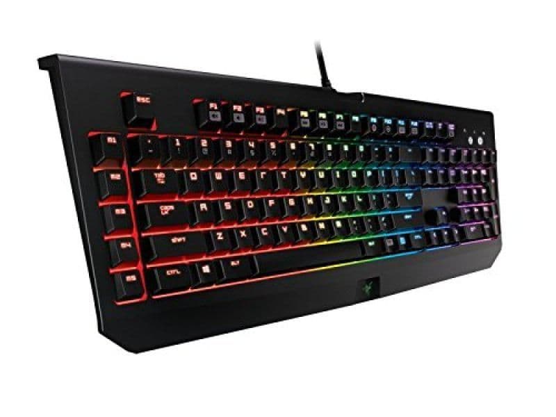 Razer Chroma Blackwidow Professional Razer Green Mechanical RGB Wired Gaming Keyboard main image