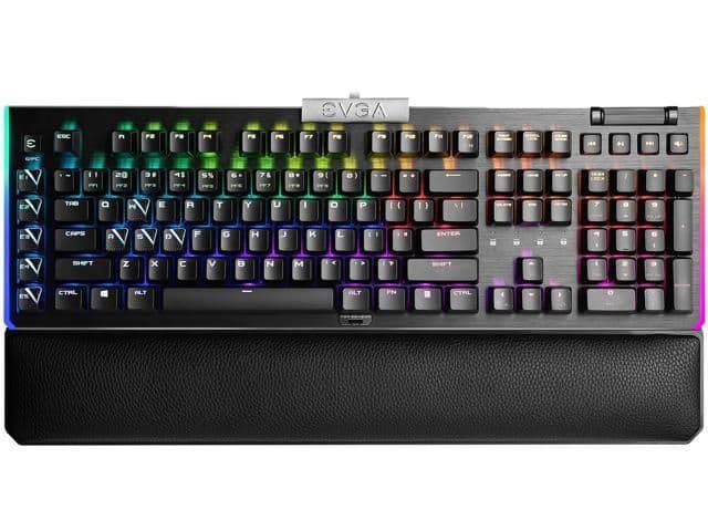 EVGA Z20 RGB Wired LK Light Strike Clicky Gaming Keyboard main image