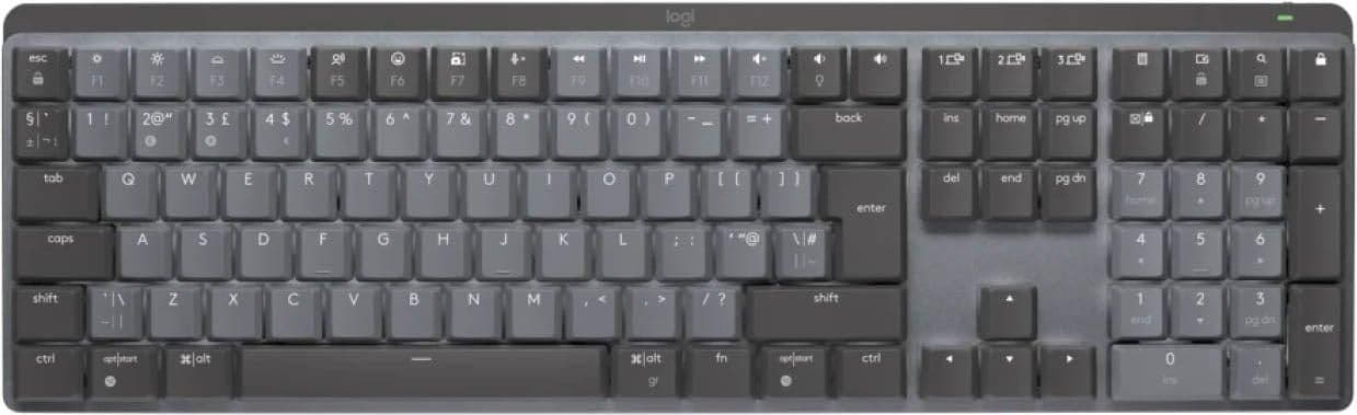 Logitech MX Wireless Slim Mechanical Keyboard image