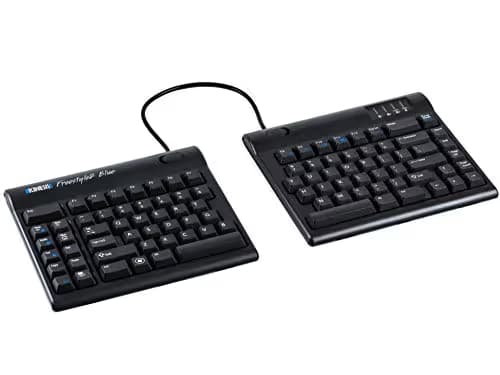 Kinesis Gaming Freestyle2 Blue Bluetooth/Wired Ergonomic Split Gaming Keyboard image