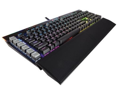 Corsair K95 RGB PLATINUM ND Wired Cherry MX Speed Silver Gaming Keyboard image