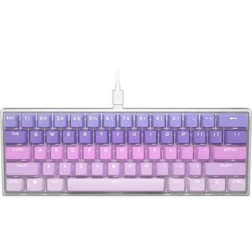Corsair K65 RGB MINI Pastel Twilight Wired Gaming Keyboard main image