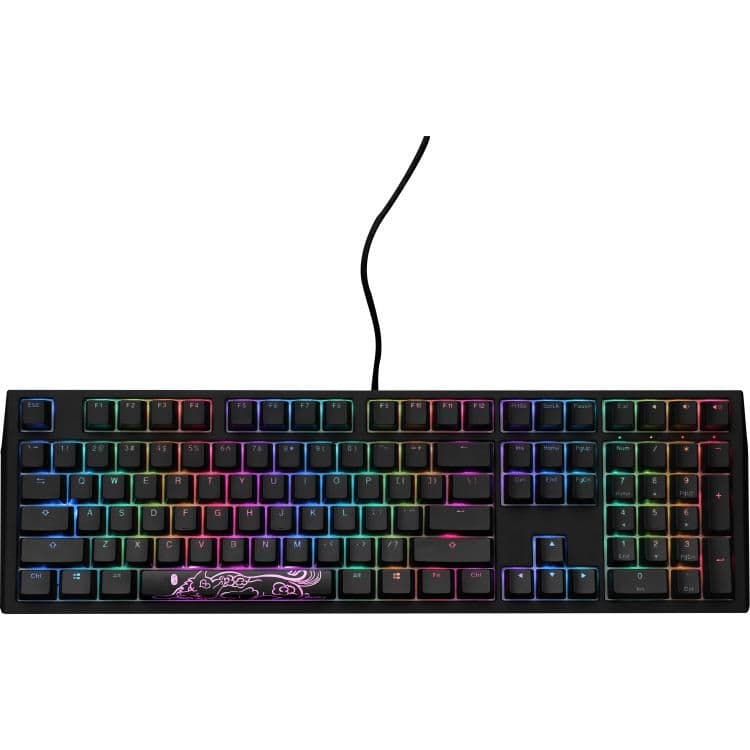 Ducky Shine 7 Blackout RGB Wired Mechanical Gaming Keyboard main image