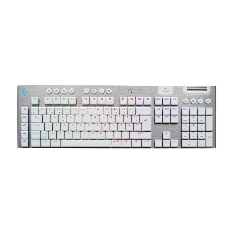 Logitech G915 X LIGHTSPEED RGB Logitech Low-Profile GL Tactile Wired/Wireless/Bluetooth Gaming Keyboard image