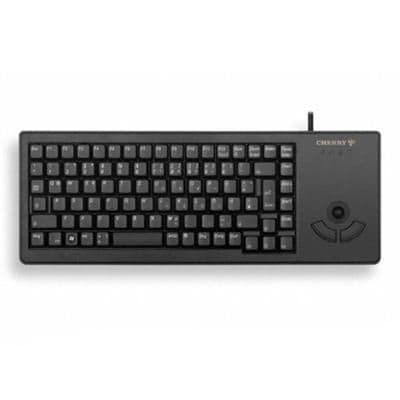 Cherry G84-5400LUMEU-2 Wired Slim Keyboard With Trackball main image