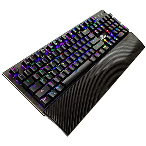 YEYIAN Flare 2000 RGB Outemu Red Wired Gaming Keyboard image