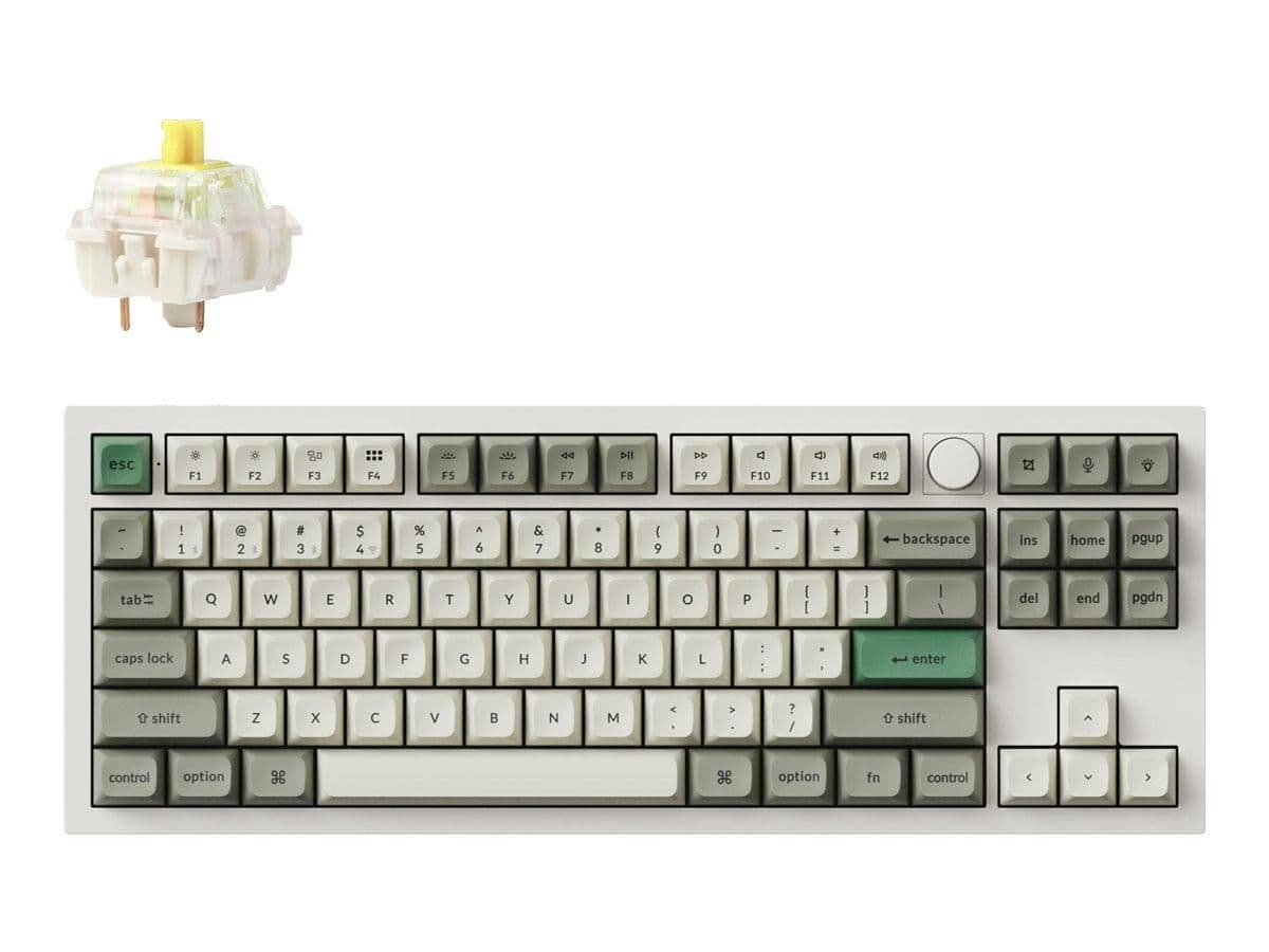 Keychron Q3 Max QMK/VIA RGB Wireless/Bluetooth/Wired Standard Keyboard main image