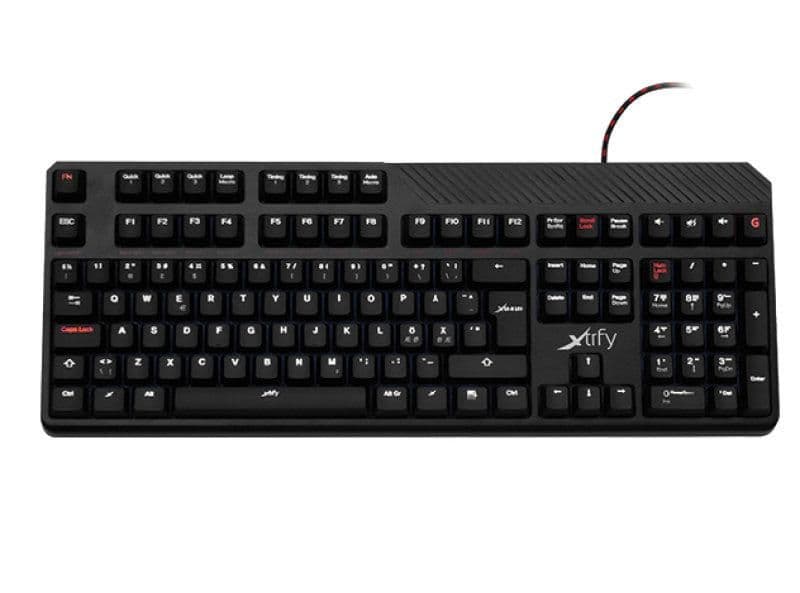 Xtrfy XG1-R-LED-UK Cherry MX Red Mechanical Wired Standard Keyboard main image