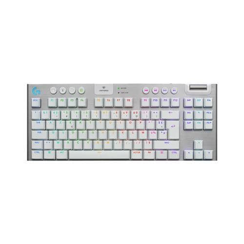 Logitech G915 LIGHTSPEED TKL RGB Wireless/Wired/Bluetooth Low-Profile GL Tactile Gaming Keyboard image