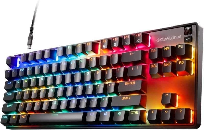 SteelSeries Apex 9 TKL RGB Wired SteelSeries OptiPoint Linear Gaming Keyboard image