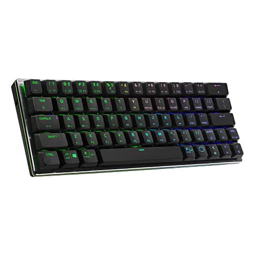 Cooler Master SK622 RGB Bluetooth/Wired TTC Red Low Profile Gaming Keyboard image
