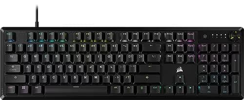 Corsair K70 CORE RGB Wired Corsair MLX Red Linear Gaming Keyboard image