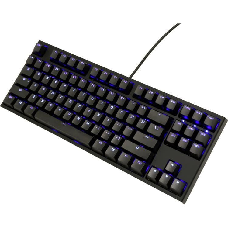 Ducky One 2 Wired Cherry MX Blue Mechanical Gaming Keyboard main image