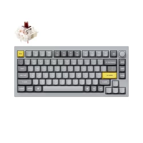 Keychron Q1 QMK V2 Knob Wired Mini Mechanical Keyboard image