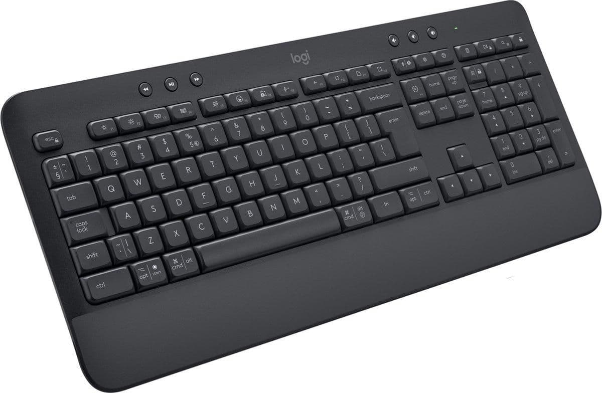 Logitech Signature K650 Bluetooth/Wireless Standard Keyboard image