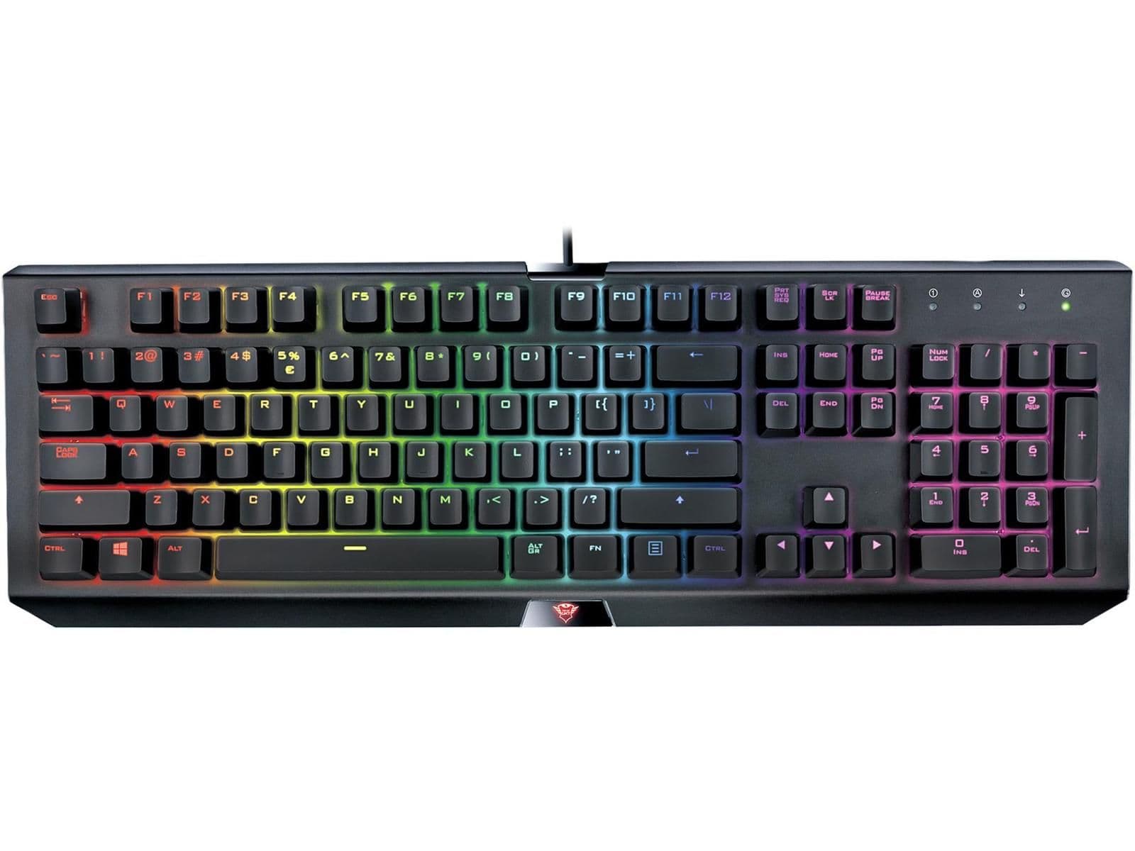 Trust GXT 890 CADA RGB Wired Gaming Keyboard image