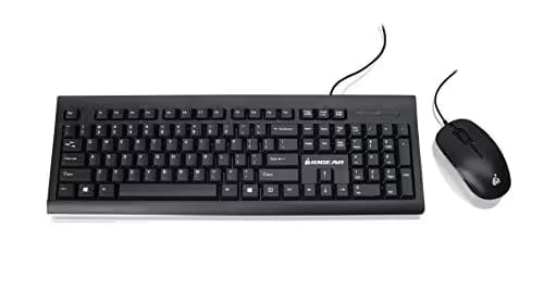 IOGEAR GKM513B Wired Standard Keyboard With Optical Mouse image