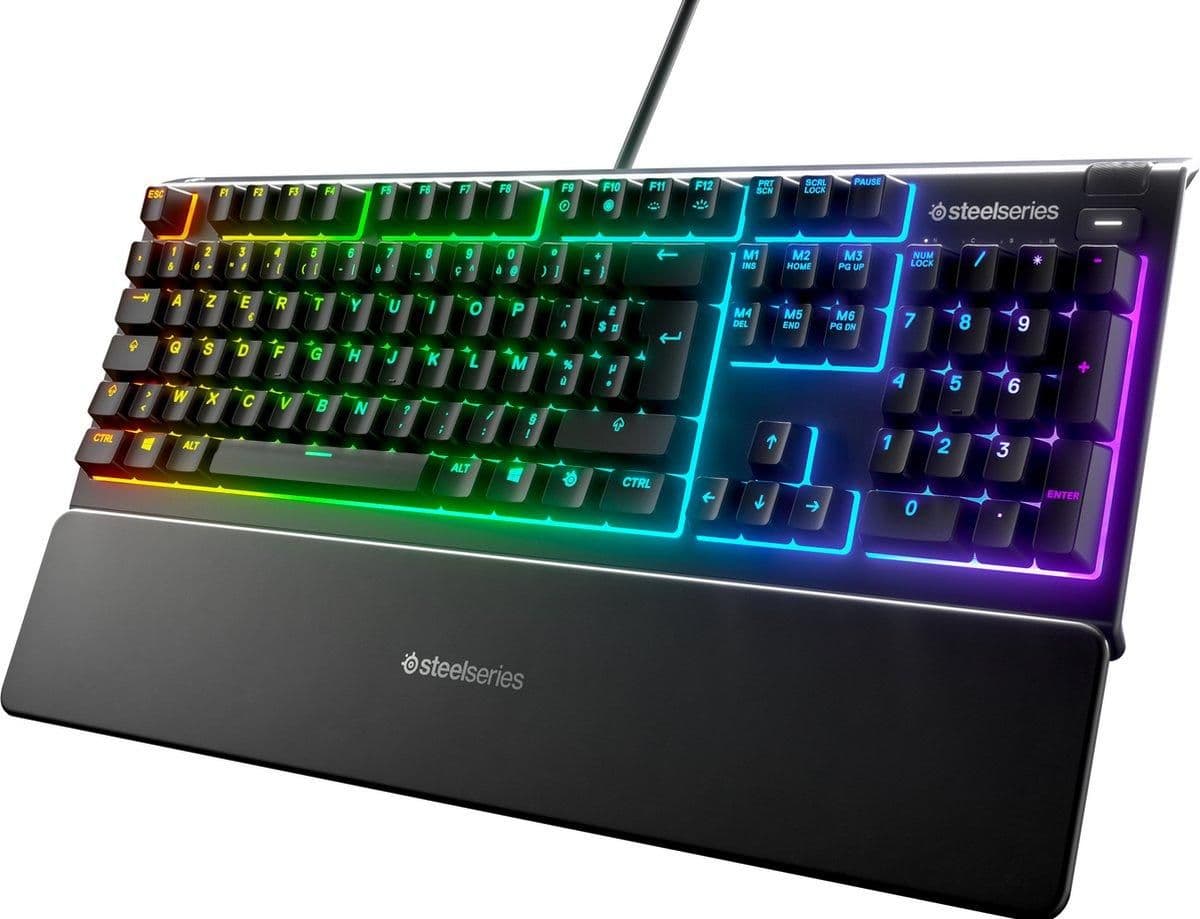 SteelSeries Apex 3 (2020) RGB Wired Gaming Keyboard image