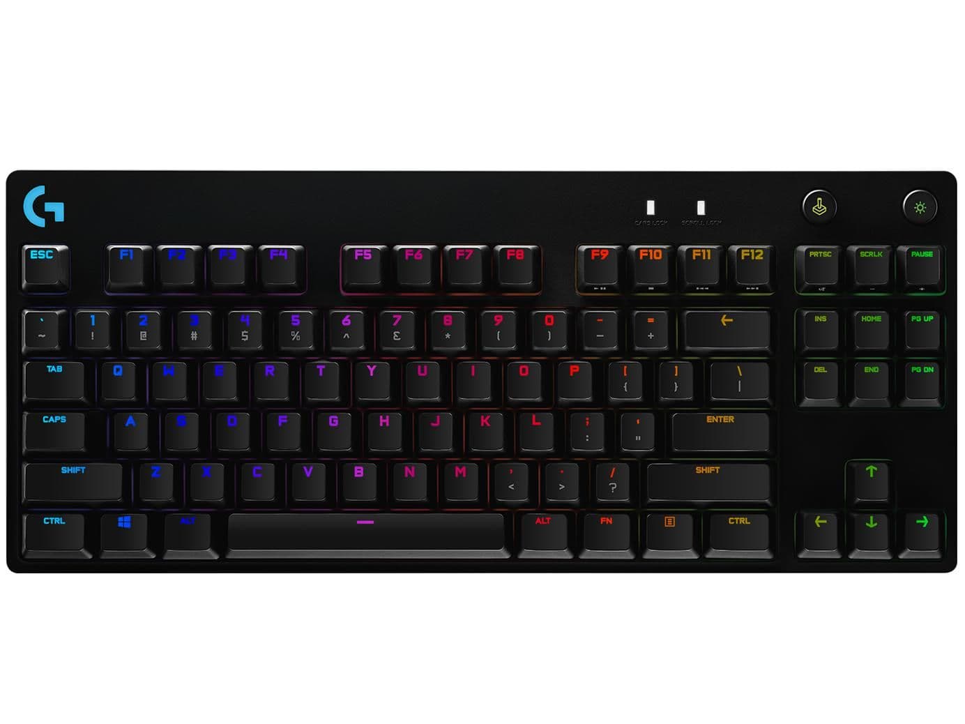 Logitech G Pro X RGB Wired Logitech GX Brown Tactile Gaming Keyboard image