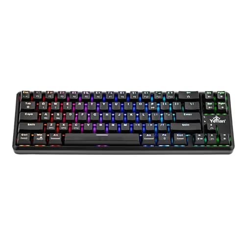 YEYIAN Akil 3500 RGB Wired Standard Outemu Red Mechanical Keyboard image
