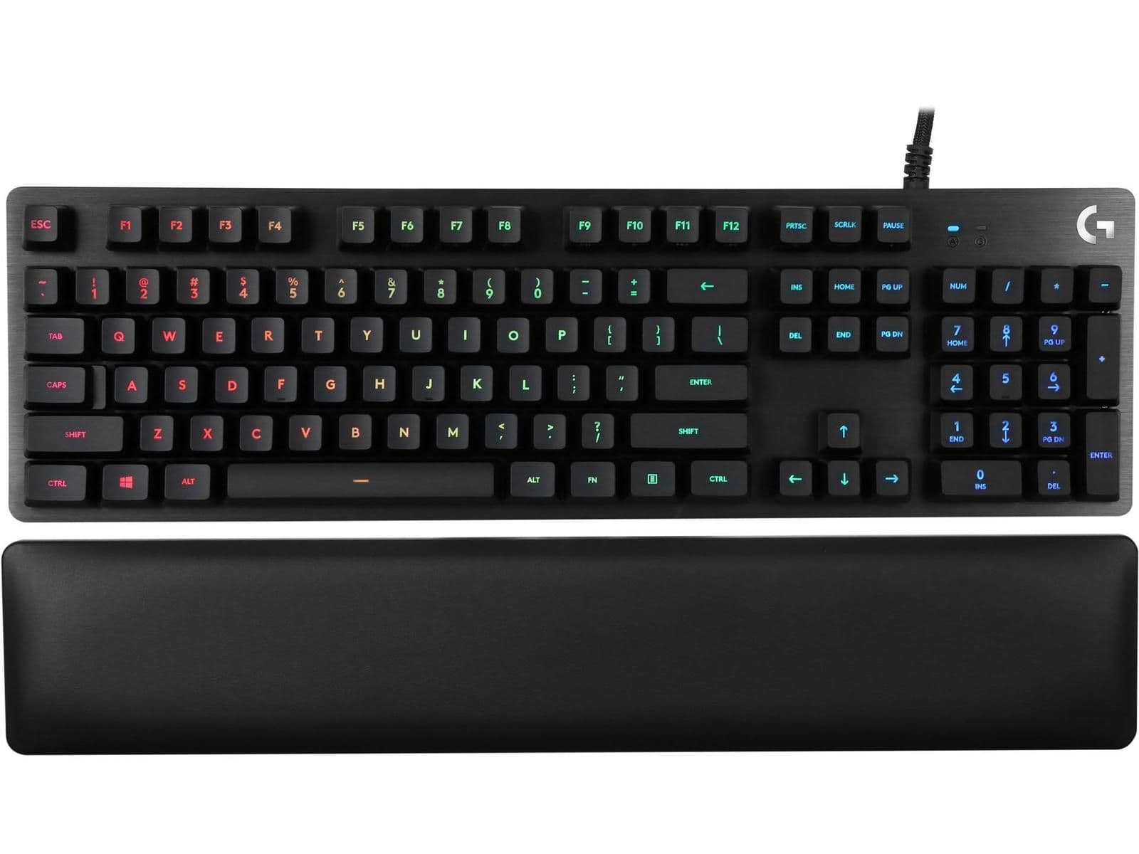 Logitech G513 Carbon RGB Wired Romer-G Linear Gaming Keyboard image