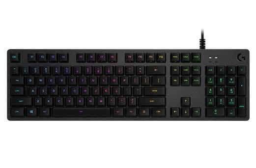 Logitech G512 CARBON RGB Wired Romer-G Linear Gaming Keyboard image
