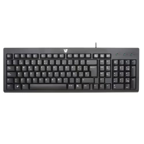 V7 KC0A2-4L3P Wired Standard Keyboard main image