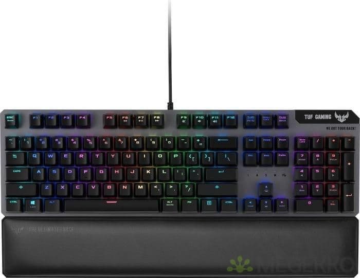 Asus TUF Gaming K7 RGB Optical-Mechanical Linear Wired Gaming Keyboard image