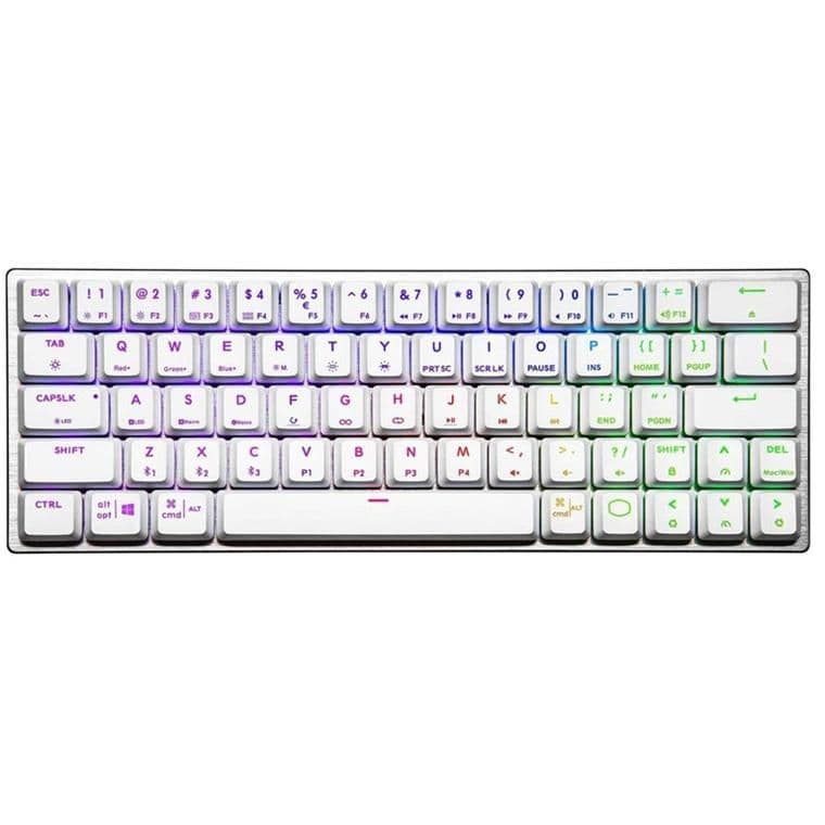 Cooler Master SK622 RGB Bluetooth/Wired TTC Red Low Profile Gaming Keyboard image