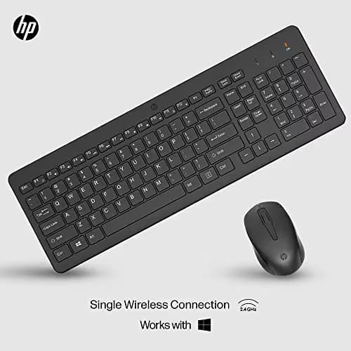 HP 330 Wired/Wireless Standard Keyboard With Optical Mouse image